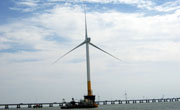山東自主研發(fā)海上風電機組進入調試階段
